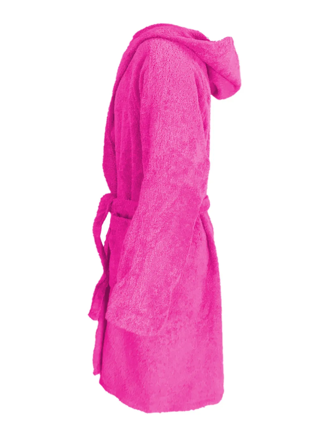 ACCAPPATOIO HI TECH + © BIMBA bambina RAGAZZA IN SPUGNA di puro cotone MADE IN ITALY ROSA