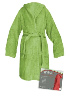 ACCAPPATOIO HI TECH © BIMBO bambino RAGAZZO IN SPUGNA di puro cotone MADE IN ITALY VERDE NEW
