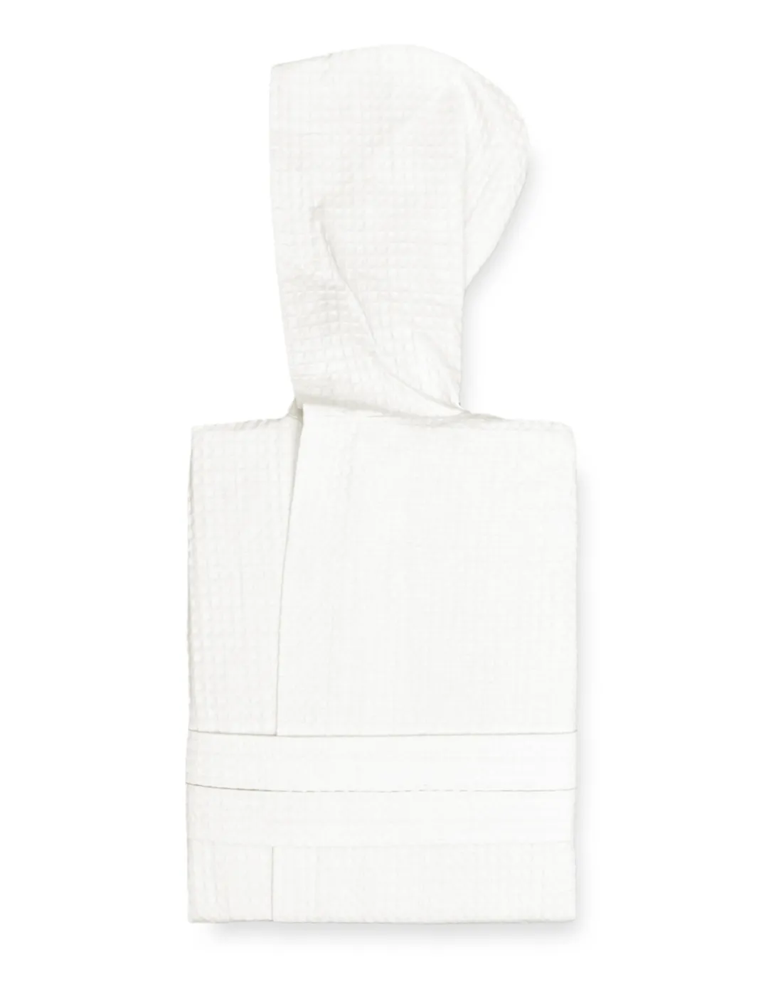 ACCAPPATOIO Nido Ape BEE© in Puro cotone con Cappuccio da Adulto Colore Latte