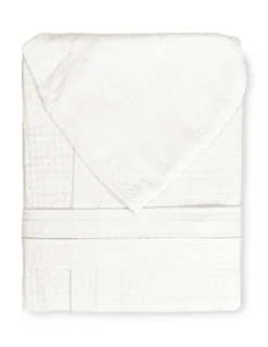 ACCAPPATOIO Nido Ape BEE© in Puro cotone con Cappuccio da Adulto Colore Latte