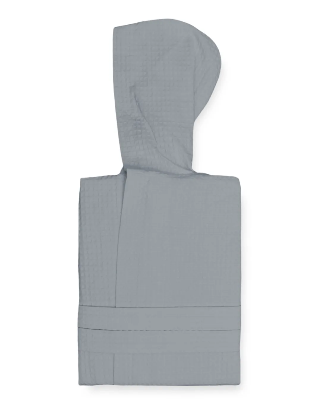 ACCAPPATOIO Nido Ape BEE© in Puro cotone con Cappuccio da Adulto GRIGIO