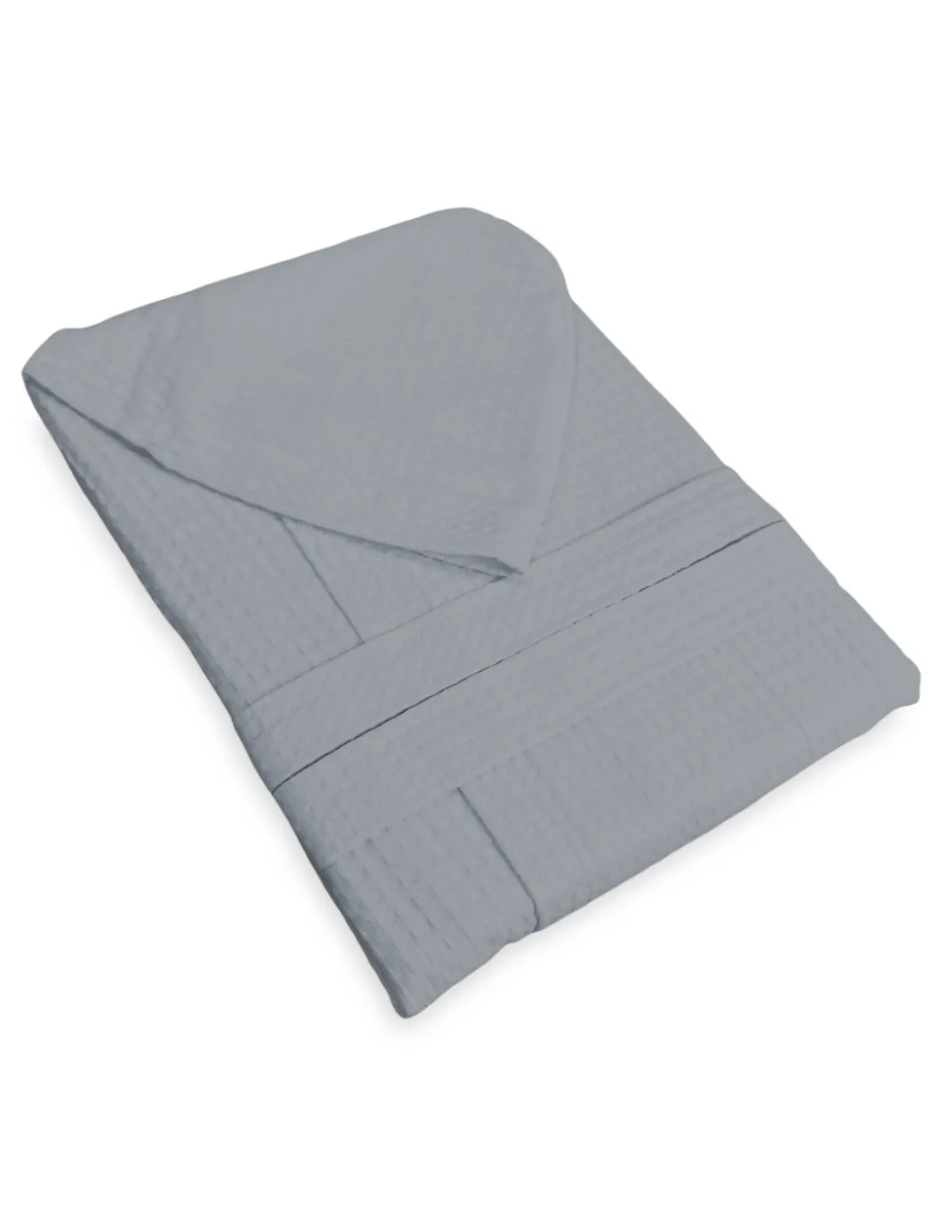 ACCAPPATOIO Nido Ape BEE© in Puro cotone con Cappuccio da Adulto GRIGIO