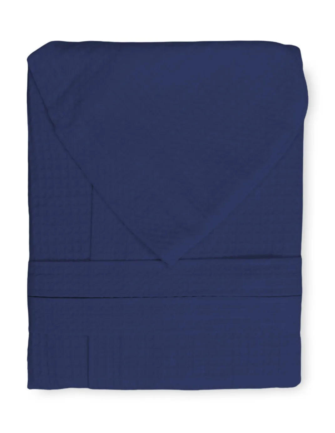 ACCAPPATOIO Nido Ape BEE© in Puro cotone con Cappuccio da Adulto BLU SCURO