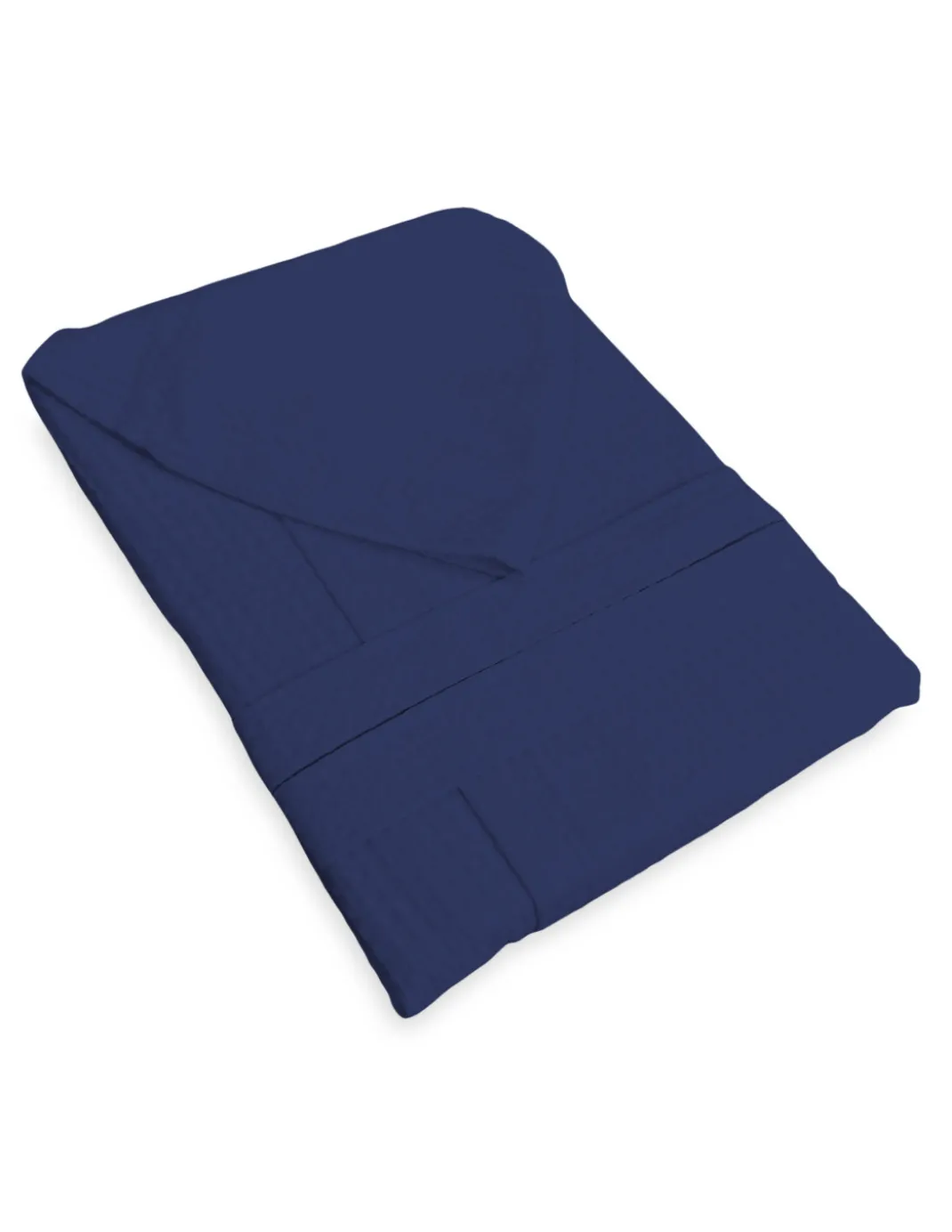 ACCAPPATOIO Nido Ape BEE© in Puro cotone con Cappuccio da Adulto BLU SCURO