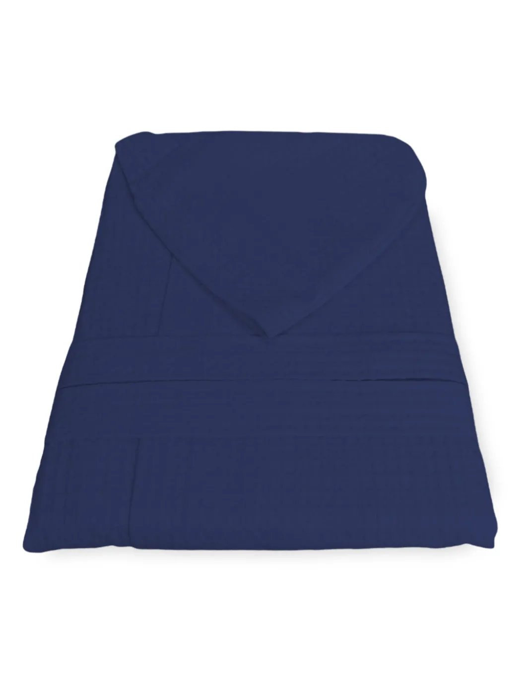 ACCAPPATOIO Nido Ape BEE© in Puro cotone con Cappuccio da Adulto BLU SCURO