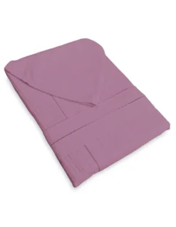 ACCAPPATOIO Nido Ape BEE© in Puro cotone con Cappuccio da Adulto ROSA