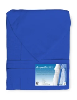 ACCAPPATOIO Nido Ape BEE© in Puro cotone con Cappuccio da Adulto BLUETTE