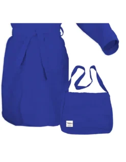 ACCAPPATOIO tecnico KIDDY BIMBO bambino RAGAZZO IN MICROFIBRA BLUETTE
