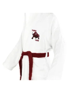 ACCAPPATOIO TORO TORINO BIMBO bambino RAGAZZO IN SPUGNA di puro cotone MADE IN ITALY