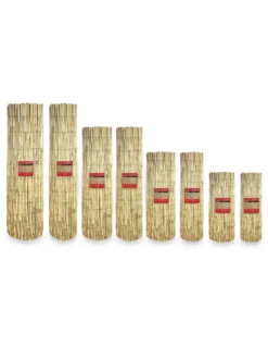 ARELLA PRIVACY Premium © in bamboo CANNICCIO arelle CANNE diametro fino a 1 cm. per RECINZIONE ombra in 8 MISURE