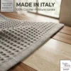 Asciugamani Nido d’Ape 100% Cotone 330 g/m² Made in Italy – Set 2 Pezzi (60x110 + 40x60) Tex Family – Bordeaux