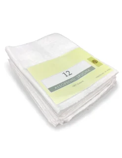 Assorbenti Lavabili Donna Set 12 Pezzi - Spugna di Cotone 100% Anallergico - Made in Italy, Riutilizzabili 22x55 cm