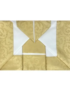 BAULETTO GOLD Con bordo Applicato ORO MATRIMONIALE lenzuolo E COPRILETTO IDEA SPOSA
