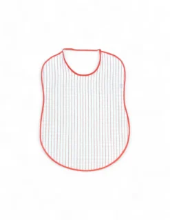 Bavaglio per Adulti e Anziani con Elastico MARIO| Set 6 Pezzi in Cotone Nido d'Ape, Assorbente, 47x63 cm | Made in Italy