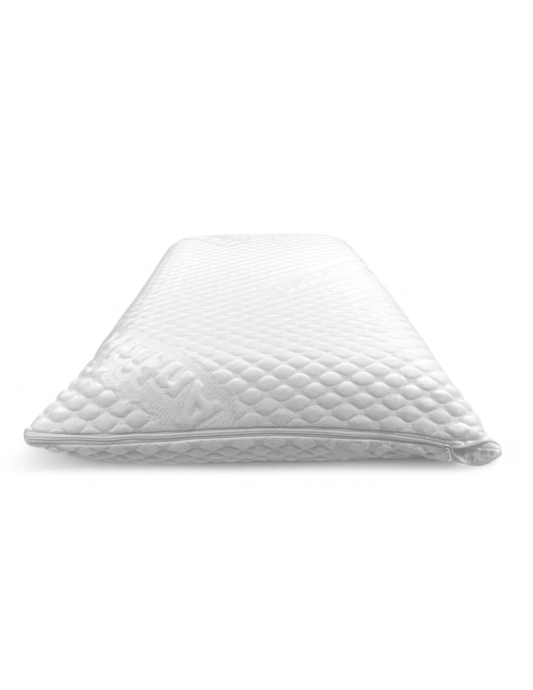 BUBBLES Cuscino Memory Foam Saponetta - Ortopedico, Antiacaro, Anallergico, Sfoderabile con Fodera Massaggiante, 75x45 cm