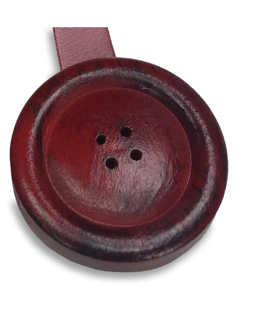 CALAMITA FERMA TENDA IN LEGNO CALAMITE PER TENDE LEGATENDE BOTTONE ROSSO BORDEAUX