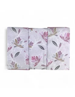 Completo Letto Matrimoniale Puro Cotone MAXI - Design Moderno "Elly" Colore Rosa