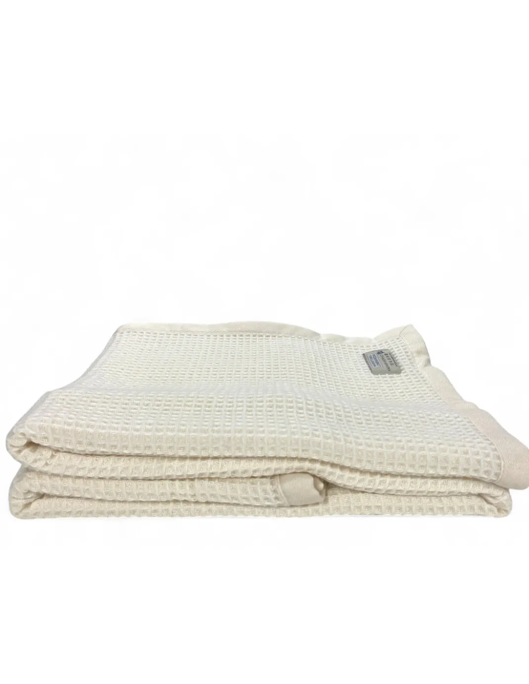 Coperta baby lana Merino & Kashmir nido d’ape – anti-pilling, Made in Italy, per culla navicella carrozzina lettino