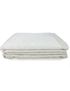 COPERTA Estiva LEGGERA IN LANA MERINO FINE E ALPACA matrimoniale 2 PIAZZE