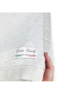 COPERTA Estiva LEGGERA IN LANA MERINO FINE E ALPACA matrimoniale 2 PIAZZE