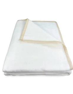 COPERTA HARMONY leggera PRIMAVERILE estiva in PURA LANA VERGINE e TENCEL matrimoniale 2 PIAZZE