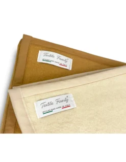 COPERTA IGNIFUGA SPRING antifiamma Peso Medio 1.0 ANTIFUOCO CLASSE 1 omologata MADE in ITALY Beige
