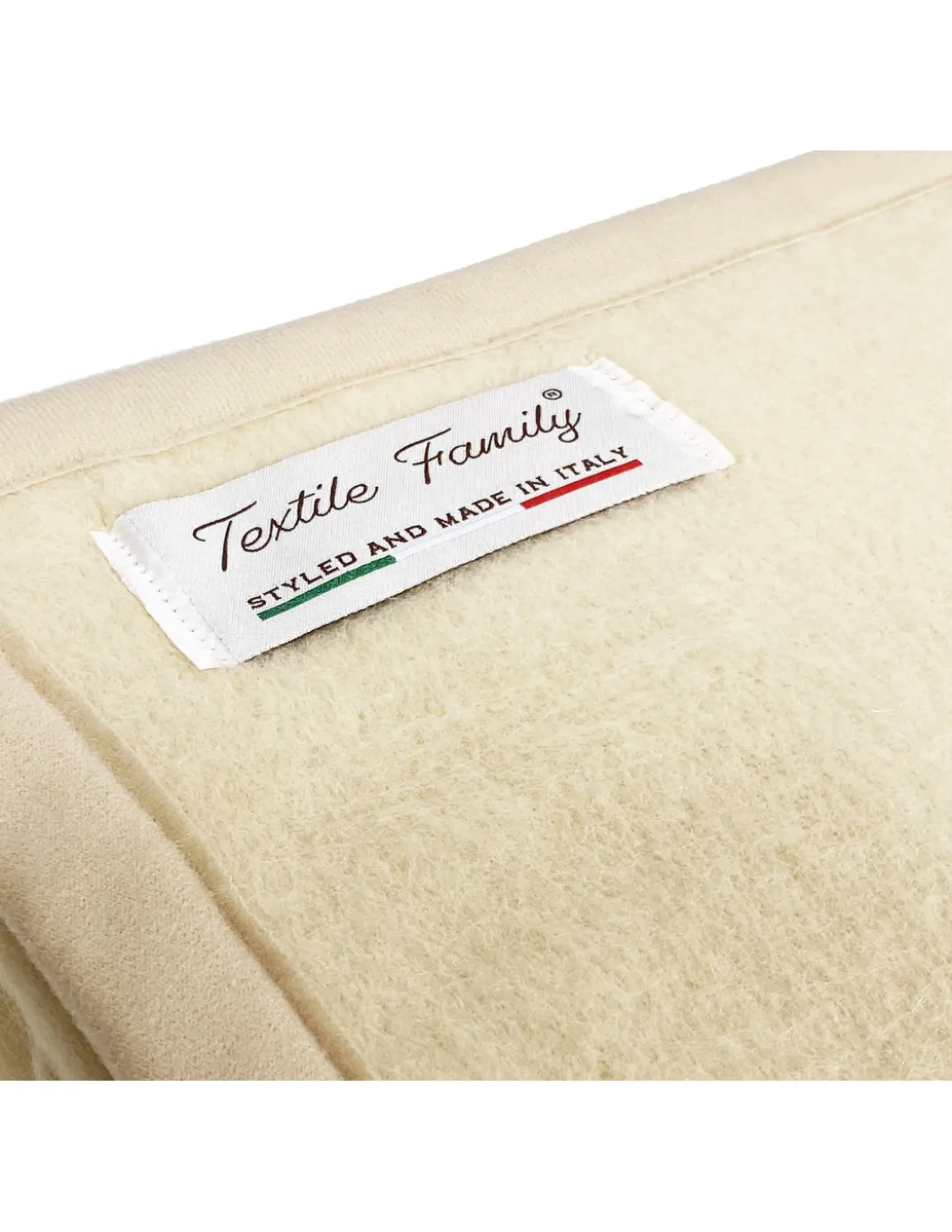 COPERTA IGNIFUGA SPRING antifiamma Peso Medio 1.0 ANTIFUOCO CLASSE 1 omologata MADE in ITALY Beige