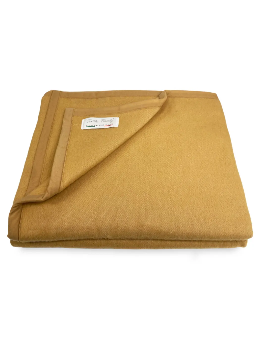 COPERTA IGNIFUGA SPRING antifiamma Peso Medio 1.0 ANTIFUOCO CLASSE 1 omologata MADE in ITALY Nocciola