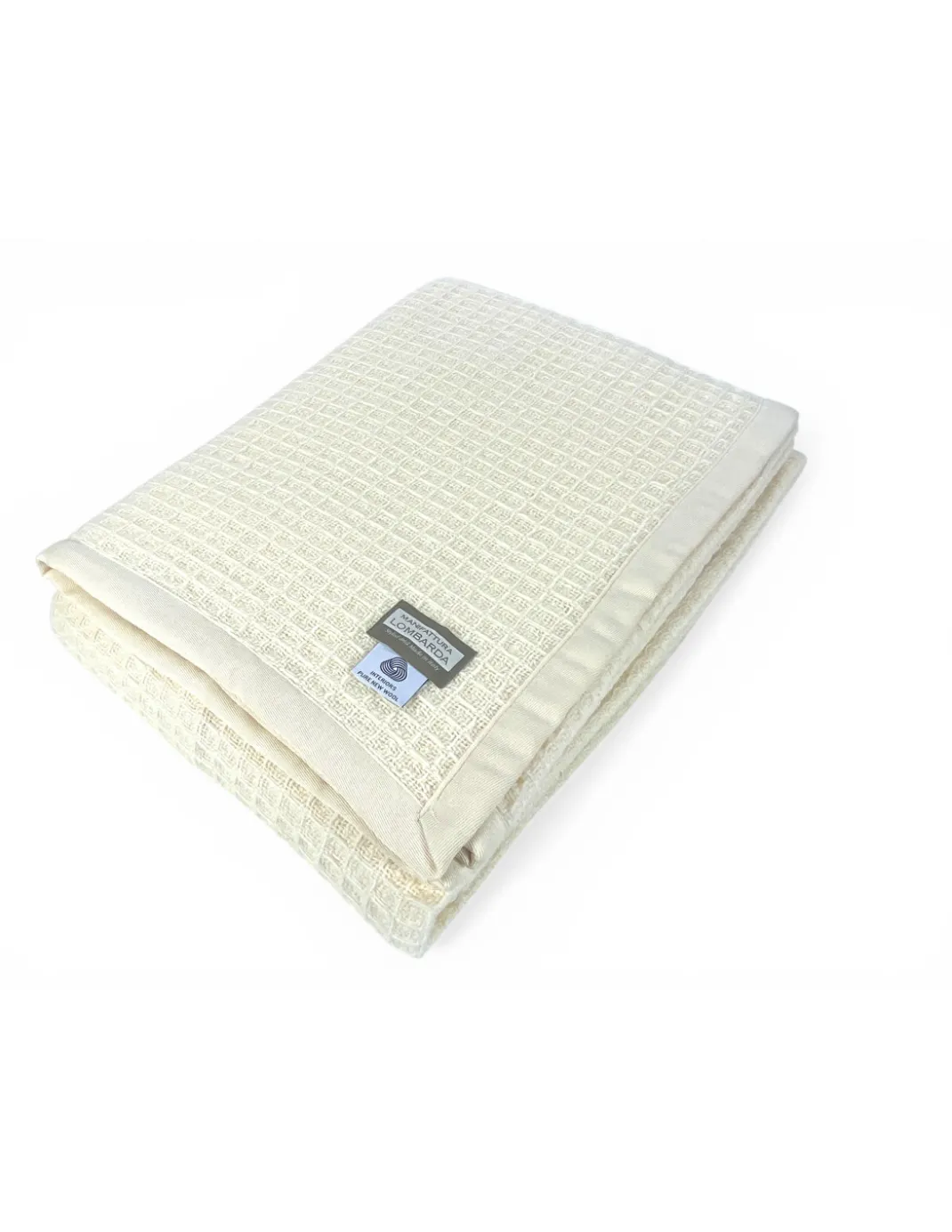 Coperta in Lana Estiva Maia - Pura Lana Vergine - Leggera e Traspirante - Antipilling - Made in Italy