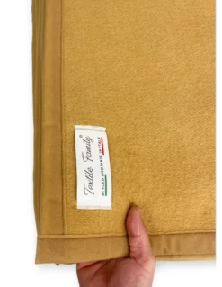 COPERTA Leggera estiva SPRING Peso Medio Modacrilico MADE in ITALY Nocciola