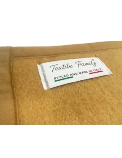 COPERTA Leggera estiva SPRING Peso Medio Modacrilico MADE in ITALY Nocciola