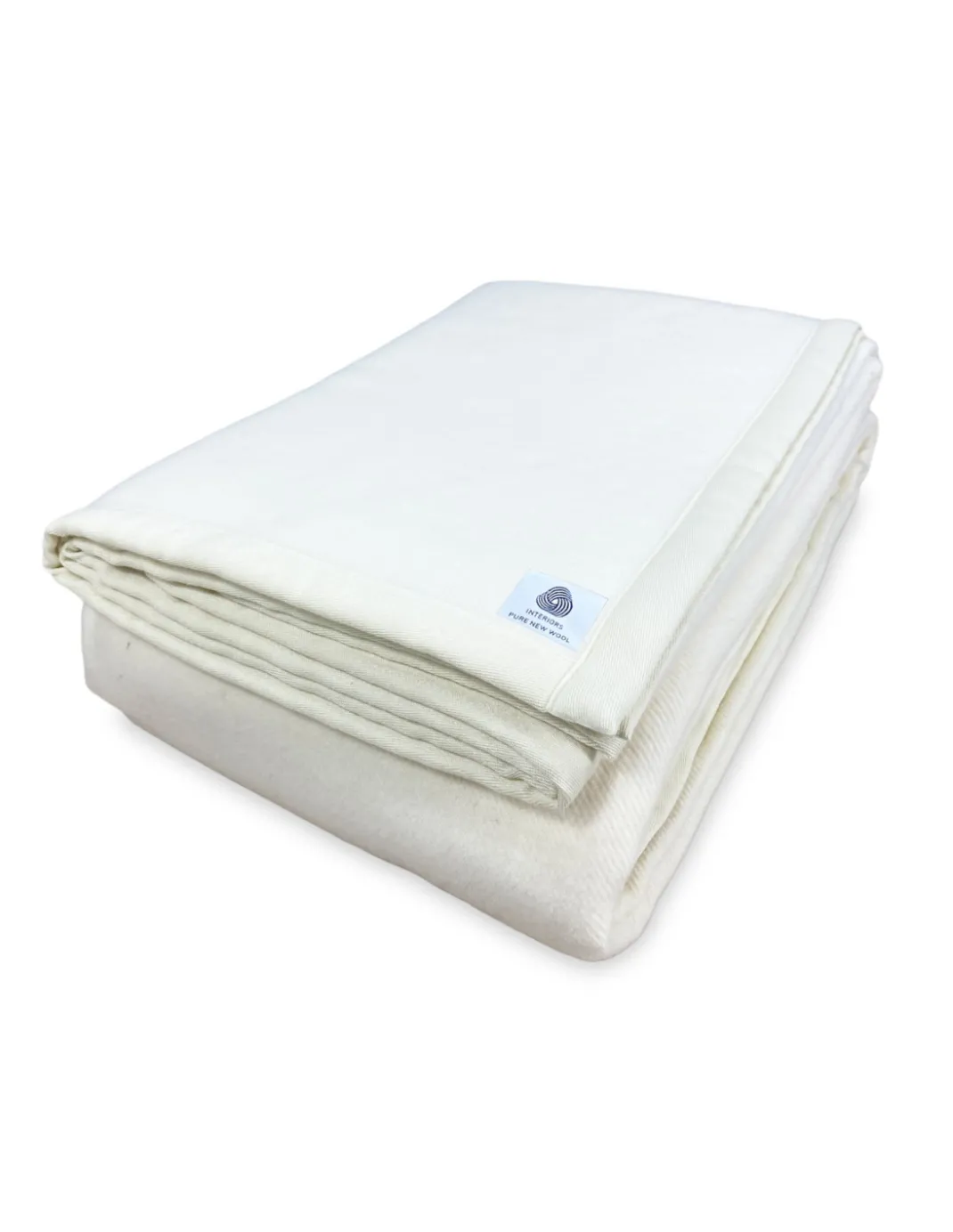 COPERTA leggera PRIMAVERILE estiva IN LANA MERINO FINE SUMMER matrimoniale 2 PIAZZE Naturale