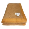 COPERTA leggera PRIMAVERILE NANTES estiva IN LANA MERINO FINE matrimoniale 2 PIAZZE beige