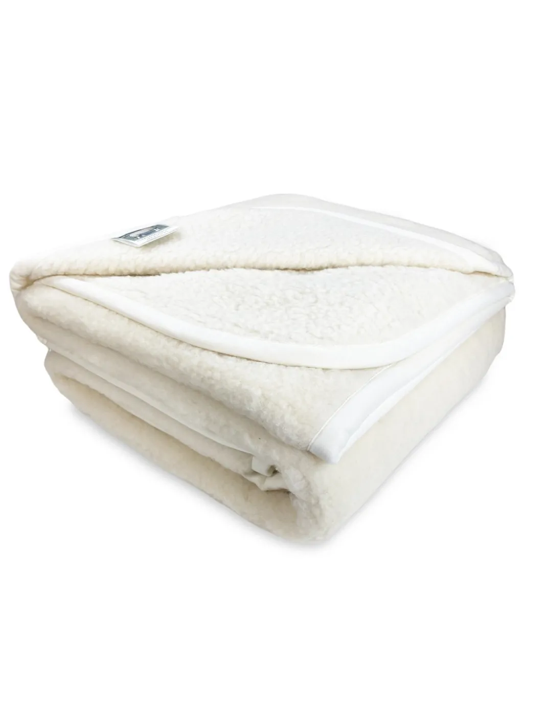 COPERTA MARY in vera LANA MERINOS 1000 gr. Pura lana vergine