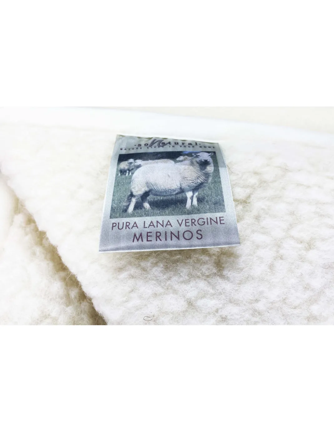 COPERTA MARY in vera LANA MERINOS 1000 gr. Pura lana vergine