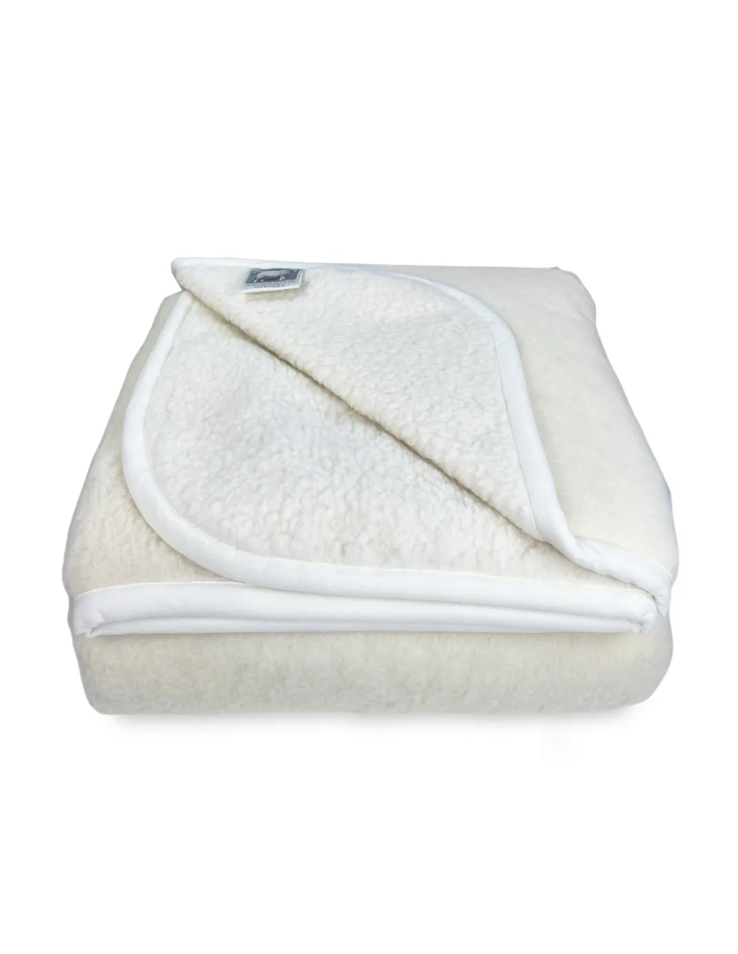 COPERTA MARY in vera LANA MERINOS 1000 gr. Pura lana vergine