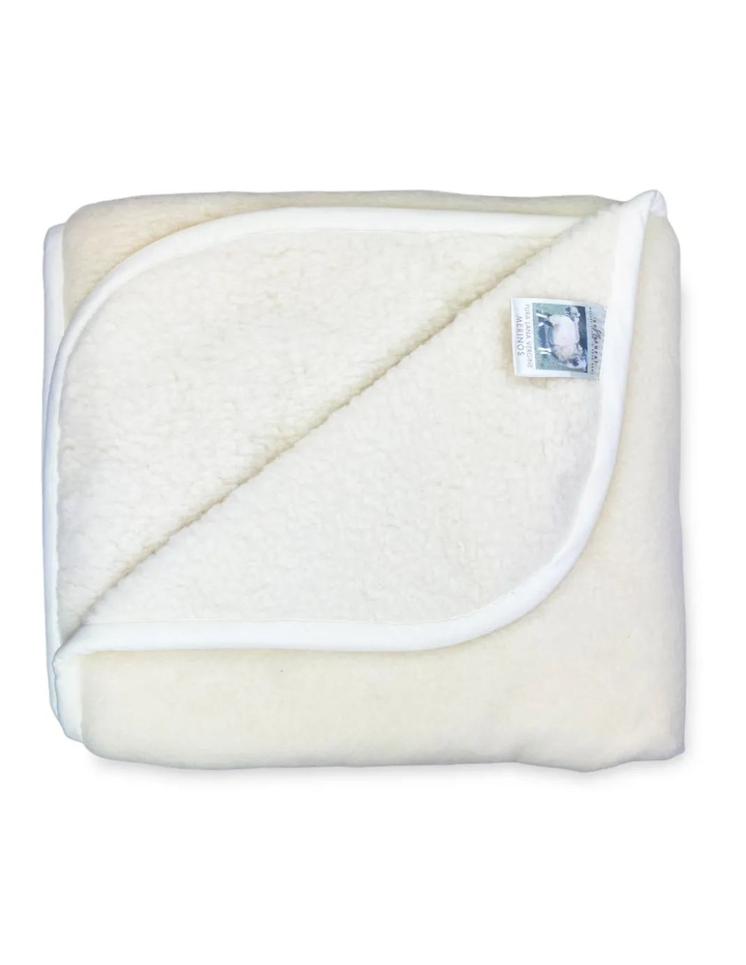 COPERTA MARY in vera LANA MERINOS 1000 gr. Pura lana vergine