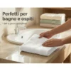 Coppia Asciugamani Viso e Ospite Lilla - Spugna 100% Cotone 450 g/m² Made in Italy