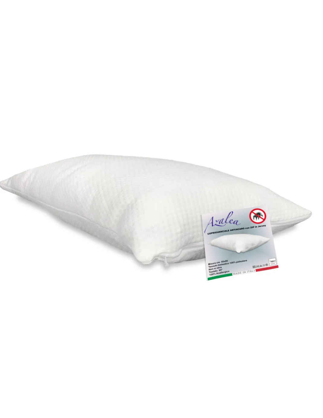 COPPIA COPRIGUANCIALE JERSEY ANTIACARO ED ANALLERGICO CON ZIP