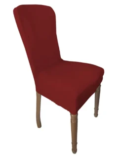 COPPIA coprisedia ELASTICIZZATO ROMA antimacchia in TINTA UNITA ROSSO BORDEAUX
