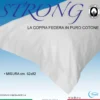 COPPIA federa per GUANCIALE STRONG tinta BLU SCURO cm. 52X82