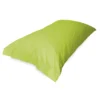 COPPIA federa per GUANCIALE STRONG tinta unita VERDE ACIDO cm. 52X82