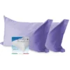 COPPIA federa per GUANCIALE STRONG tinta unita LILLA cm. 52X82