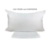 Coppia Federe Copricuscino FAST in Cotone con Zip – Protezione e Comfort 50x80 cm