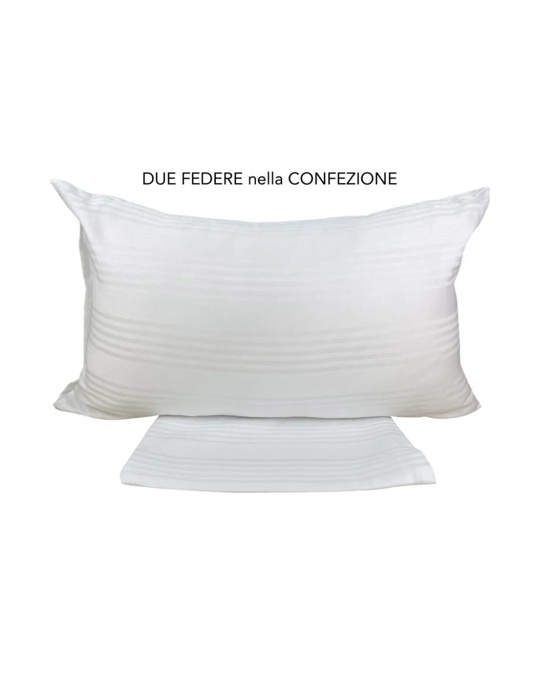 Coppia Federe Copricuscino FAST in Cotone con Zip β Protezione e Comfort 50x80 cm
