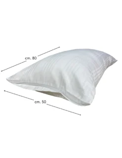 Coppia Federe Copricuscino FAST in Cotone con Zip β Protezione e Comfort 50x80 cm