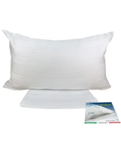 Coppia Federe Copricuscino FAST in Cotone con Zip β Protezione e Comfort 50x80 cm