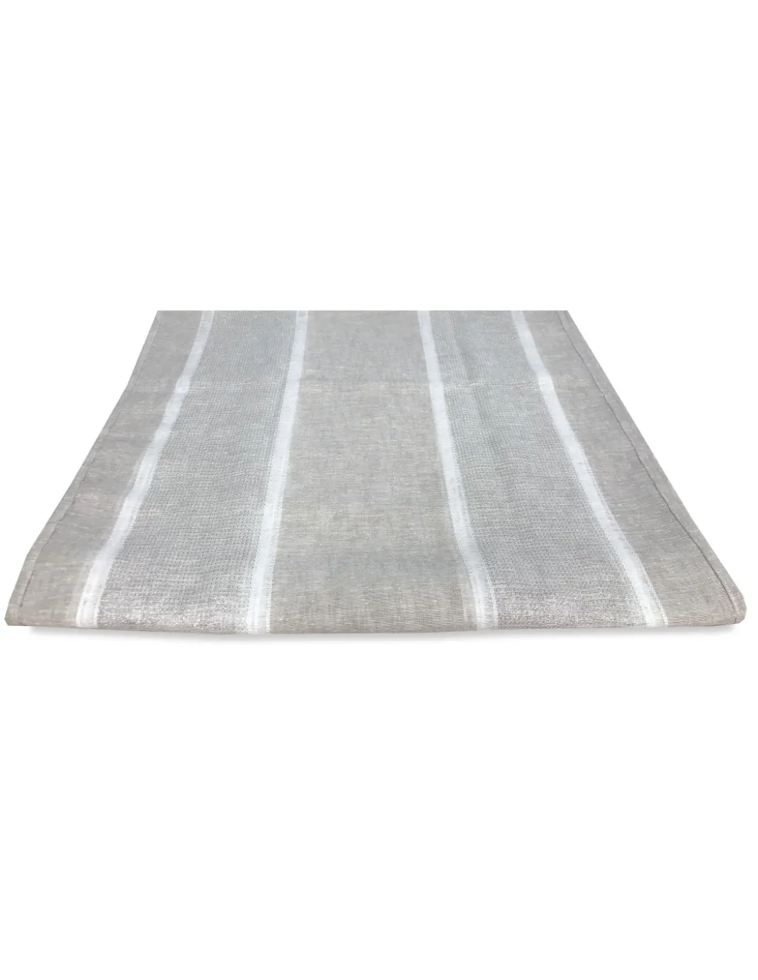 COPPIA TENDINA VETRO ESTER BEIGE larga Cm. 60