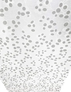 coppia TENDINA vetro PRIMAVERA GRIGIO