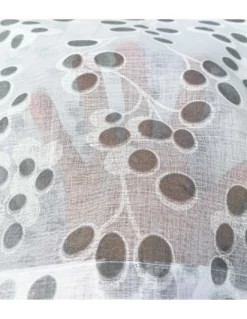 coppia TENDINA vetro PRIMAVERA GRIGIO